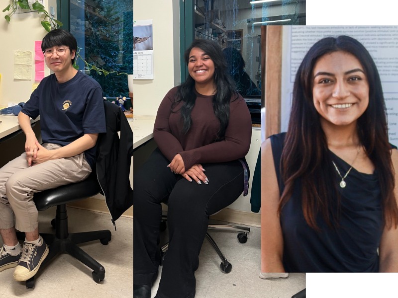 Congratulations to Hyo Gun on receiving a Standout Presentation Award, Yetzi on being selected as a Koret Scholar, and Jazmin on earning the Thermo Fisher Scientific Scholar Award.